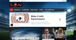 Desktop Screenshot of latestsportsnews.org